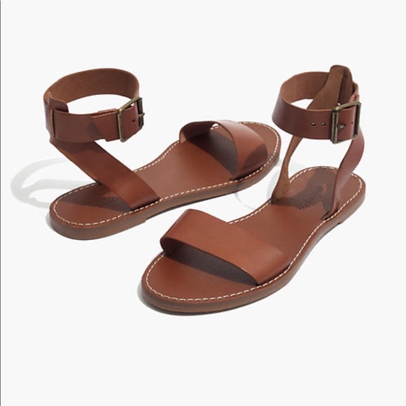 Madewell Shoes - NWT Madewell The Boardwalk Ankle-Strap Sandals 7.5